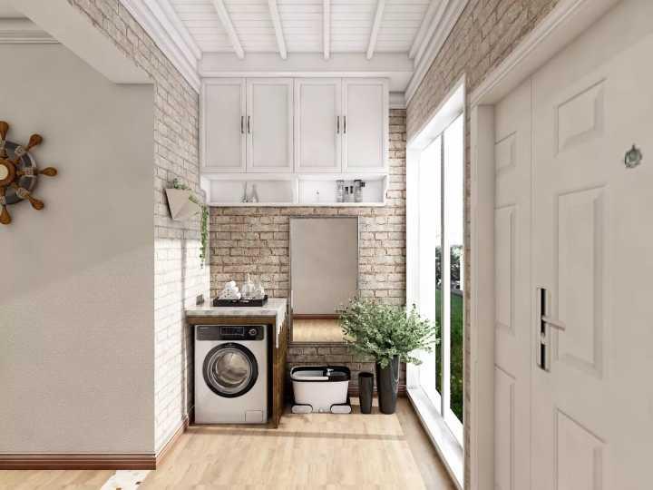 听老婆的话装了几个吊柜后，家里宽敞了好多！