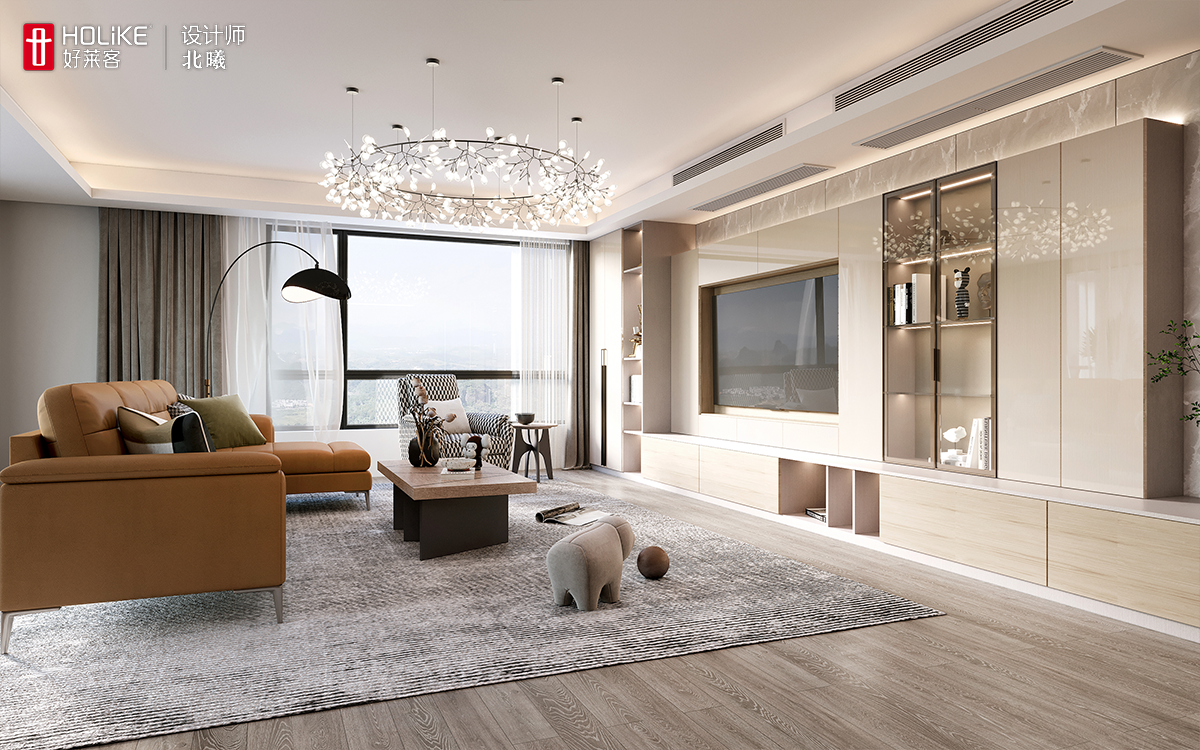 高级客餐厅+豪华主卧，住进这个浪漫四居每天都是520！